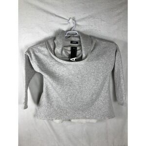Awama Pullover Sweater Womens Large XL Gray Cowl Neck Soft‎ Cozy Poland A129